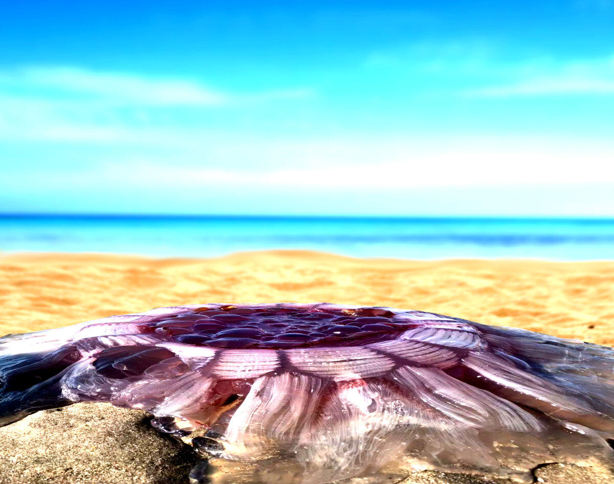 По внешнему виду оно было похоже на необычную медузу