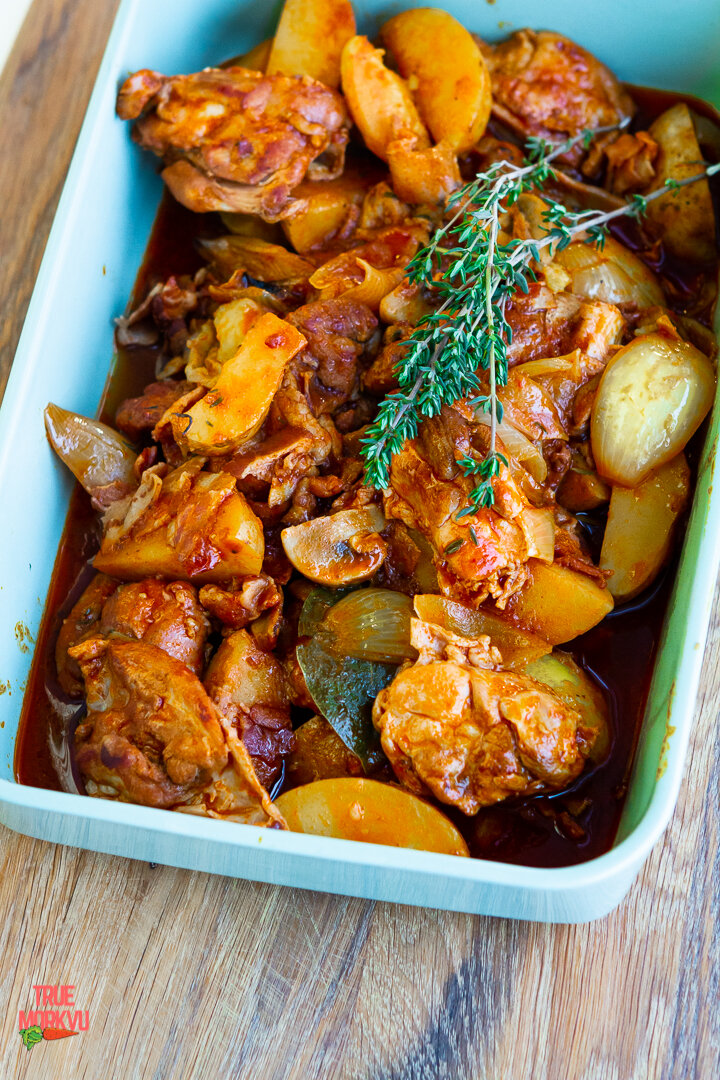 🍗 Цыпленок в вине по-провански 🥘