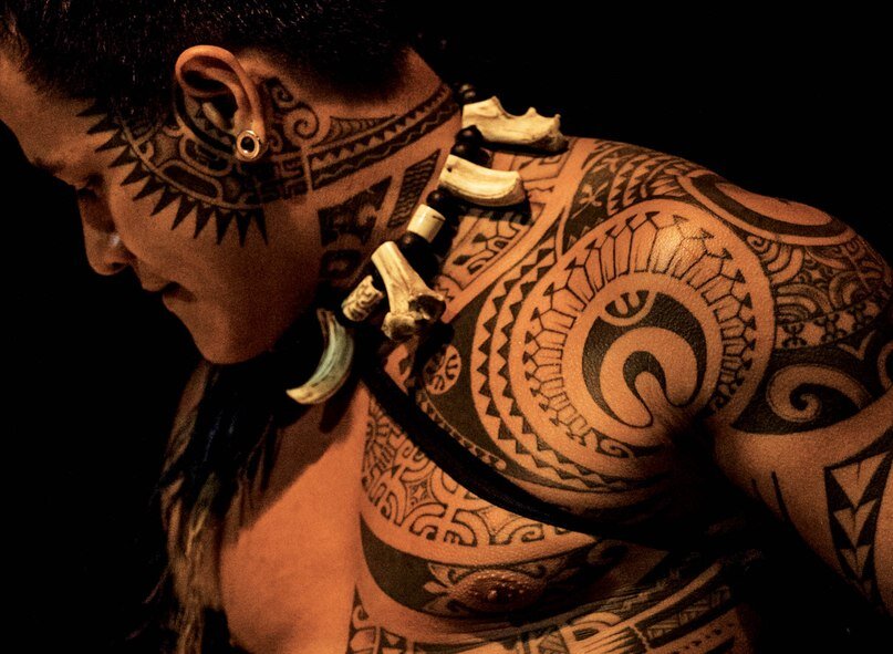 Стиль Полинезия в тату