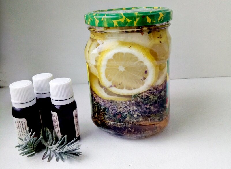 Так выглядит мой спрей сразу после заготовки