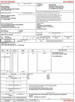 СМГСAirway bill
