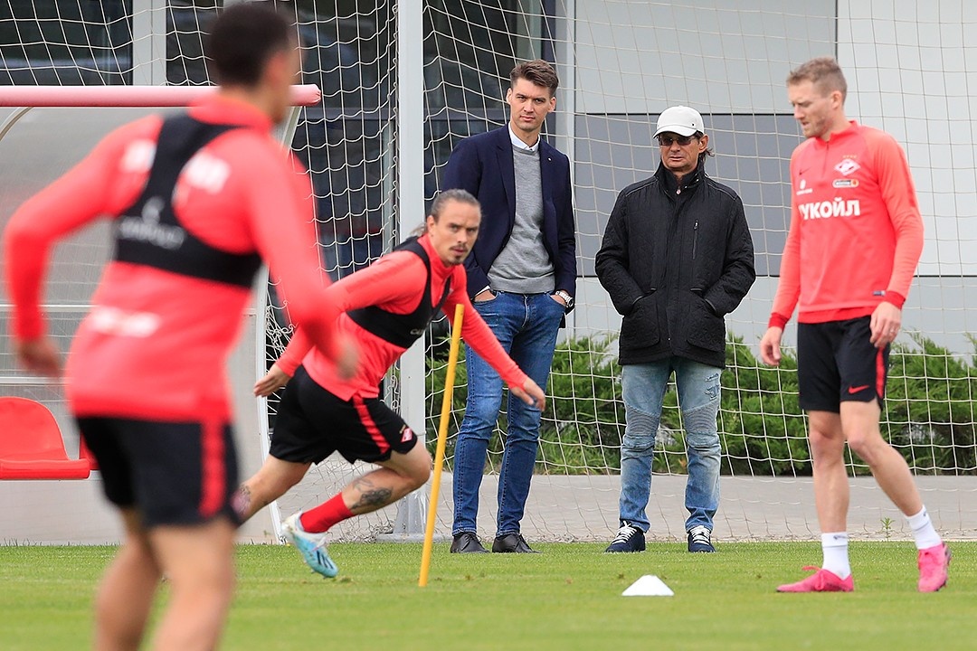 Леонид Федун и Томас Цорн. Фото официального сайта ФК Спартак Москва.