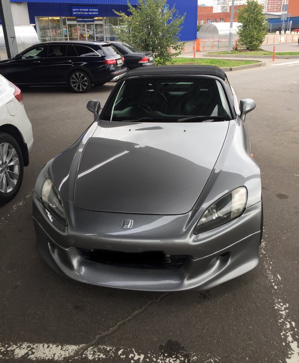 Фотография именно моей Honda S2000 (фотография так же из личного архива)