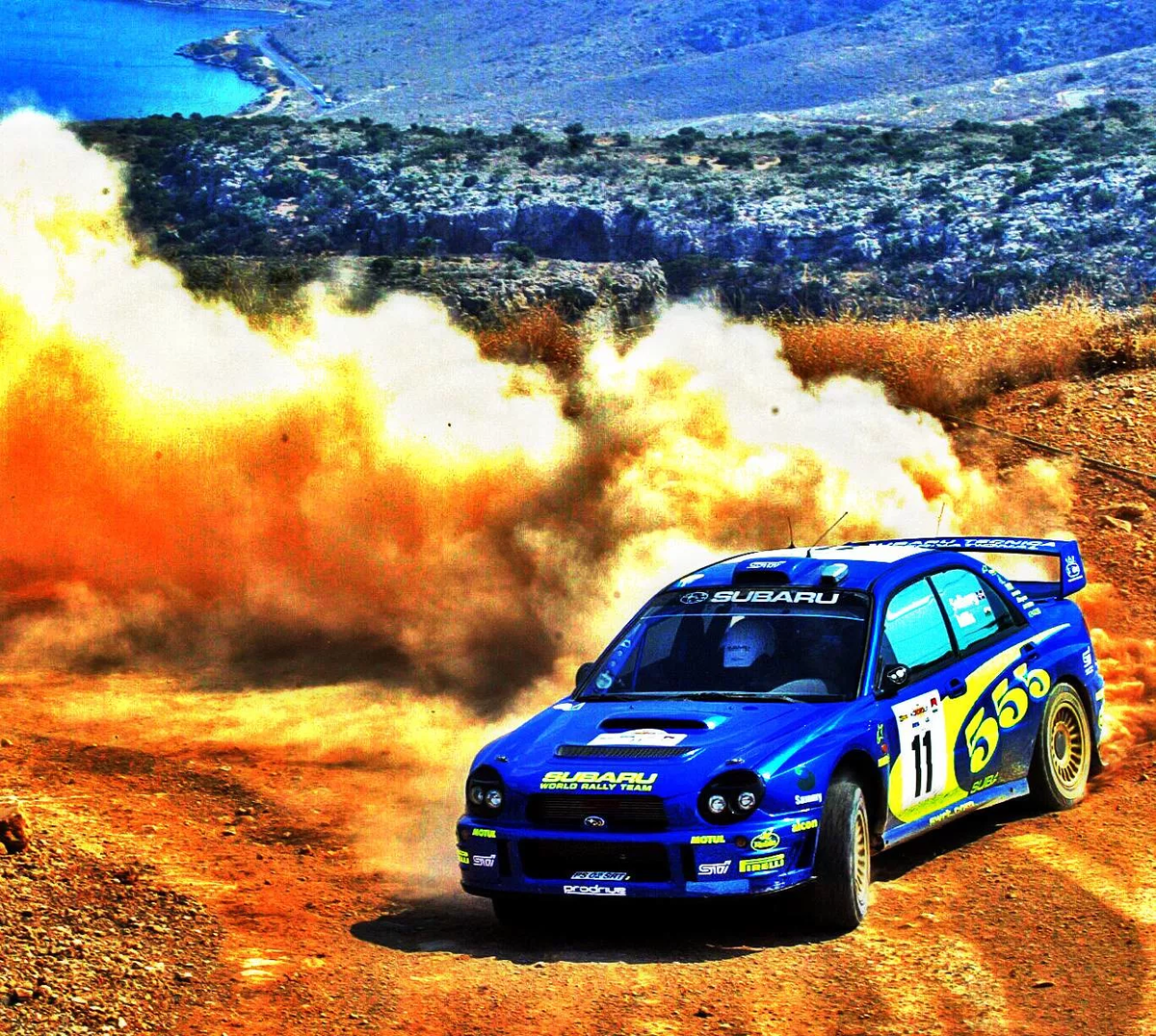 Subaru rally