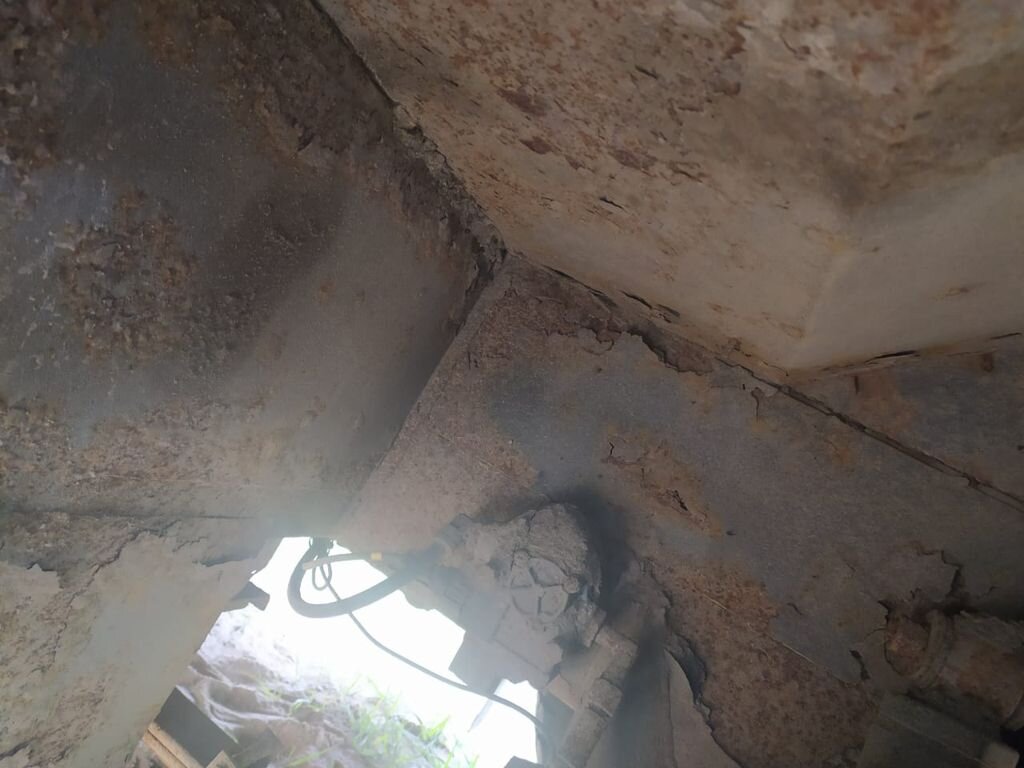 На фото арка заднего крыла