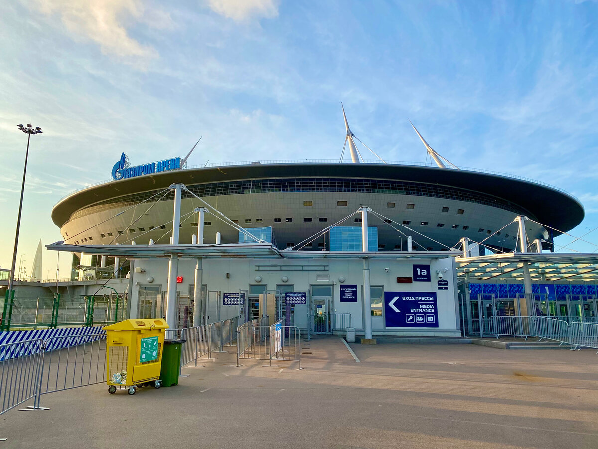 Газпром Арена, домашний стадион Зенита