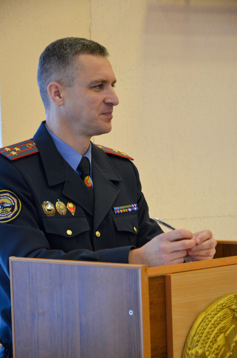 Сергей Бабич, начальник Управления госавтоинспекции г. Минска