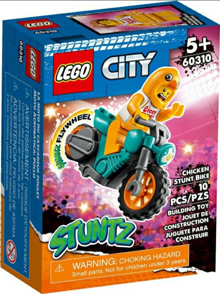 Лего Сити 60310 "Chicken Stunt Bike"