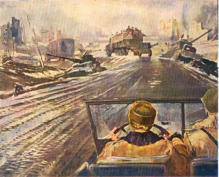 "Фронтовая дорога", 1944