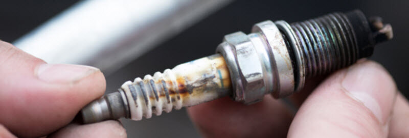 Пробит изолятор свечи