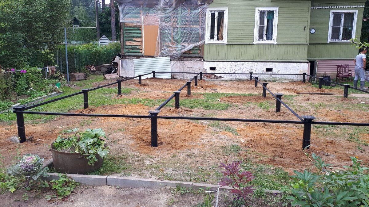 Свайный фундамент