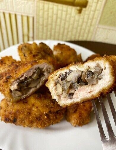 Котлеты с грибами. Источник: Скриншот рецепта marichka_repetska в Instagram