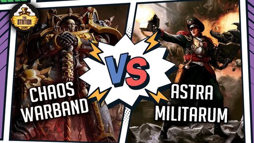 Chaos Warband vs Astra Militarum I Нарративный репорт I Warhammer 40000