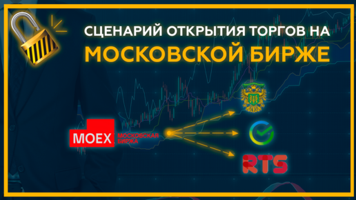 Сценарий ОТКРЫТИЯ ТОРГОВ на Московской Бирже: ОФЗ, акции, производные. 18+