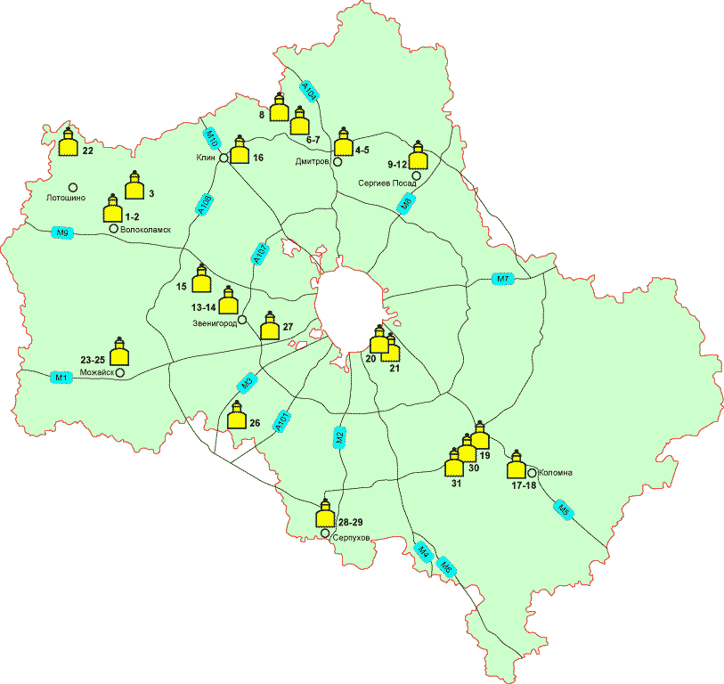 Область mo. Монастыри Московской области на карте. Монастыри Подмосковья на карте. Храмы Подмосковья на карте. Туристическая карта Подмосковья.