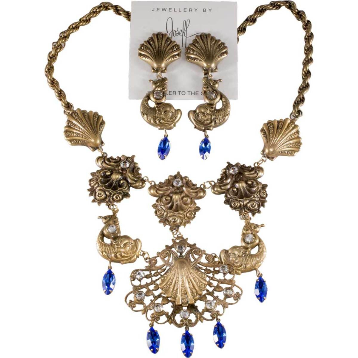 Колье/серьги Venus Tears, выпущенные ограниченным тиражом, с пометкой Joseff, 2015 г. Стоимость: 650–750 долларов.