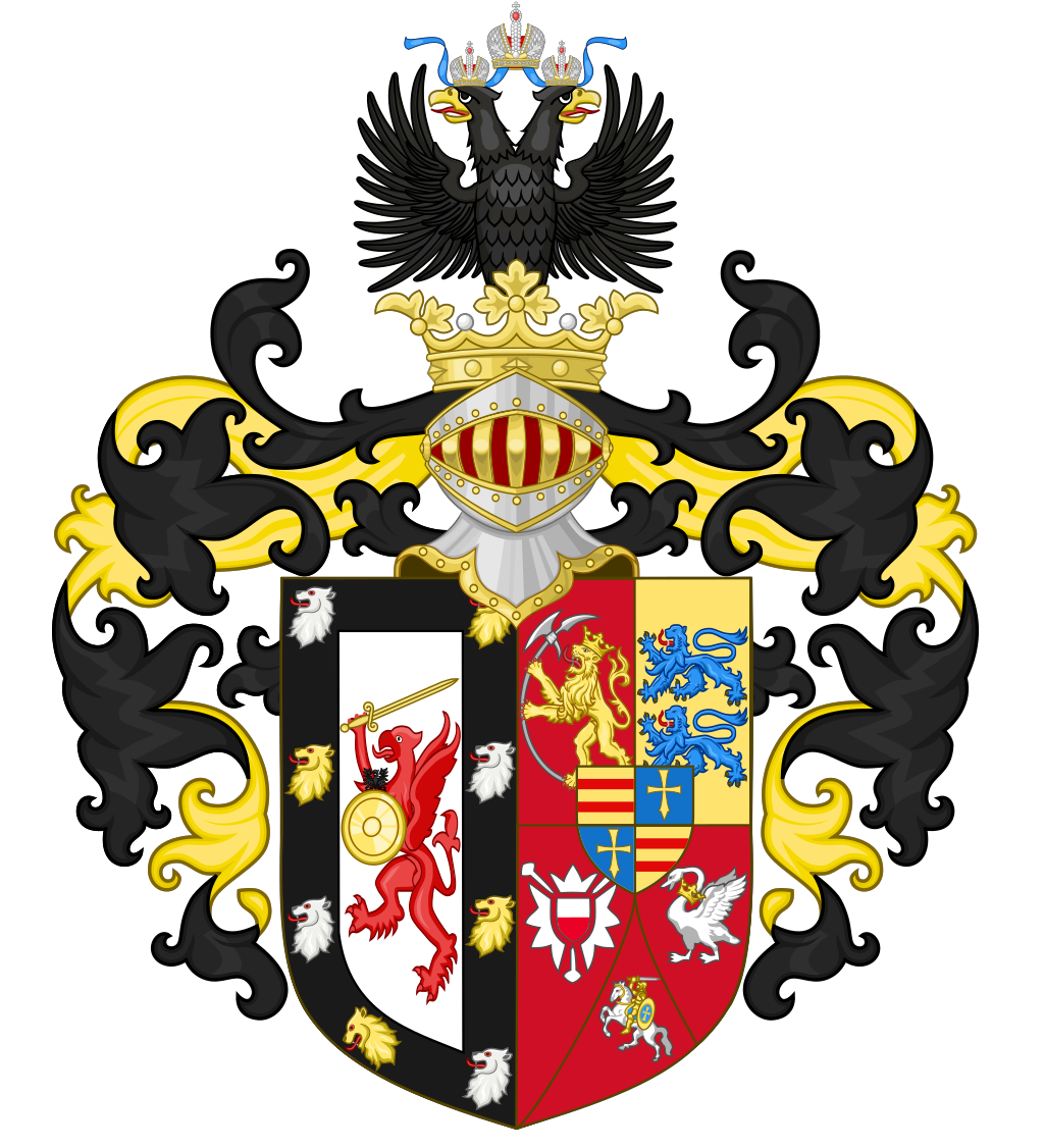 Герб Голштейн-Готторп и слегка Романовых. Из открытых источников