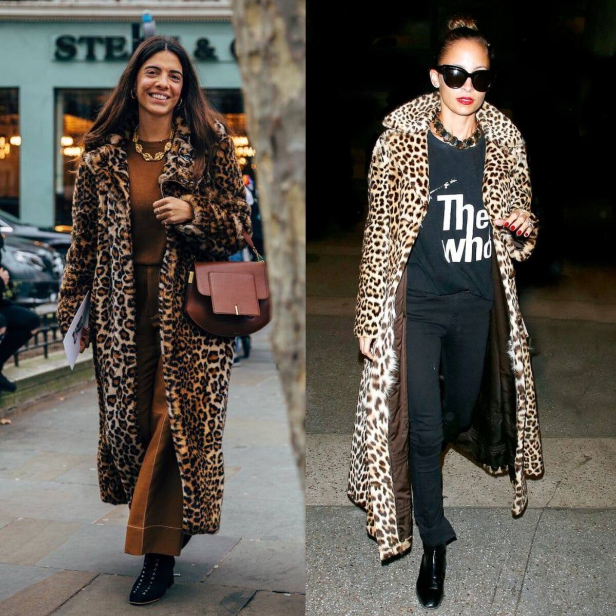 1,2 Сегодня актуально носить шубы с леопардовым принтом