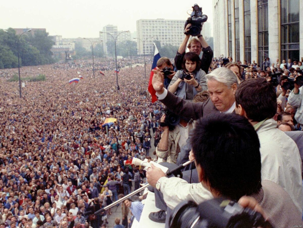 митинг на манежной площади 1991