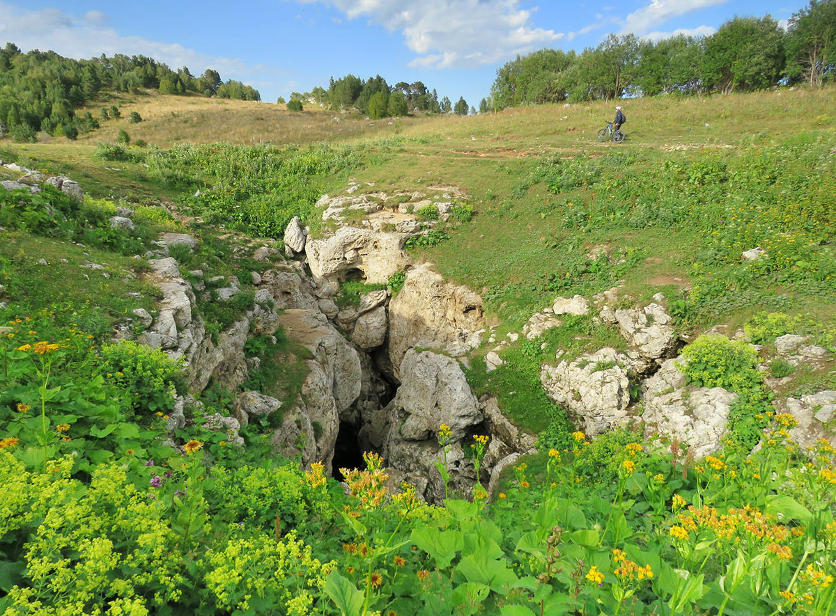 Карстовые воронки Лагонаки