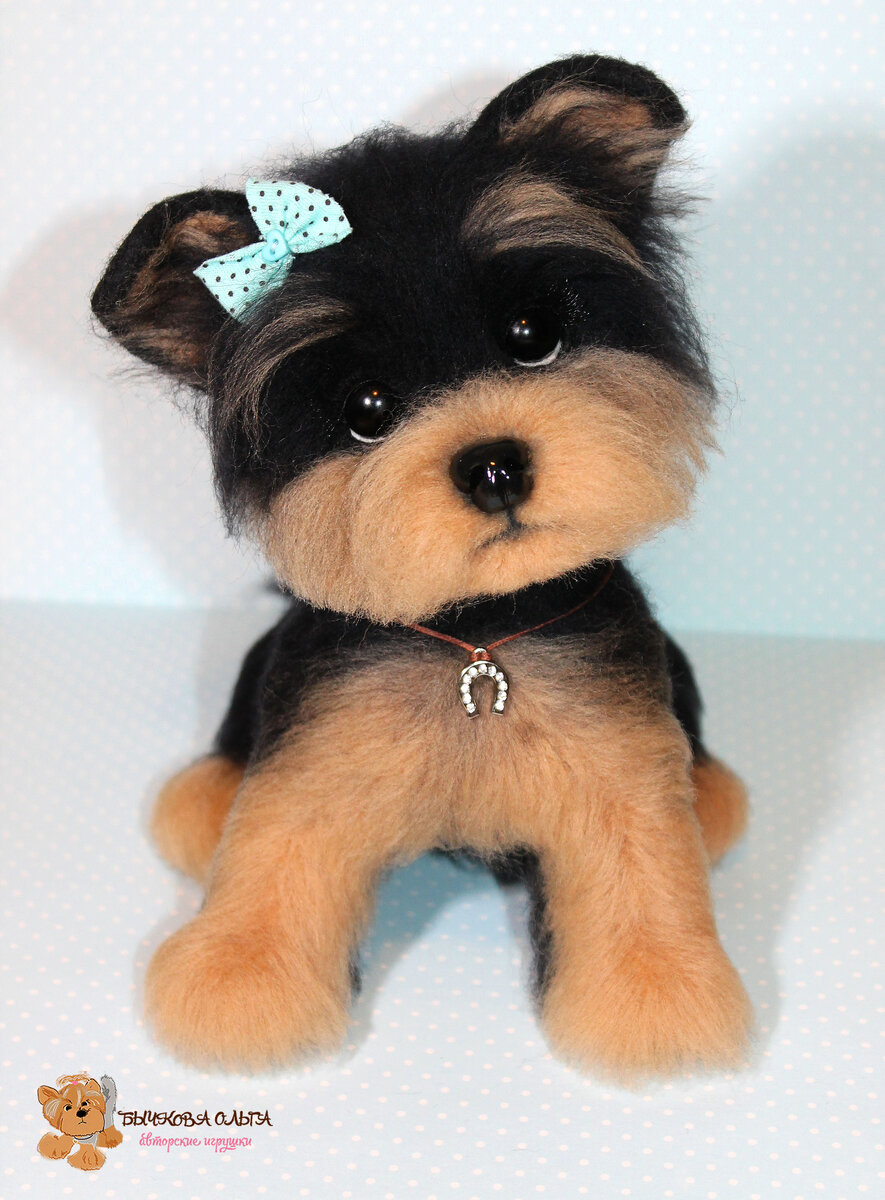 Йоркширский терьер. Сухое валяние. Автор: Бычкова Ольга