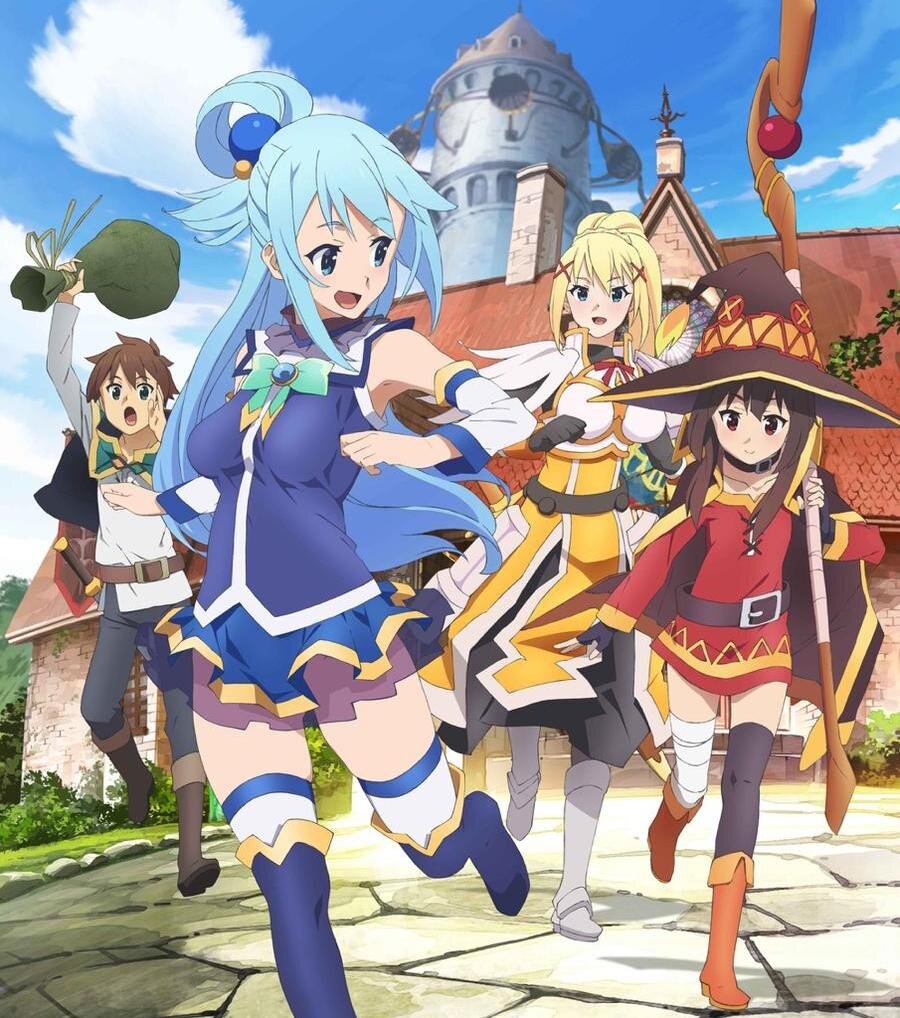 &quot;Konosuba&quot; - пример гарема,который достойно смотрится на фоне ост...