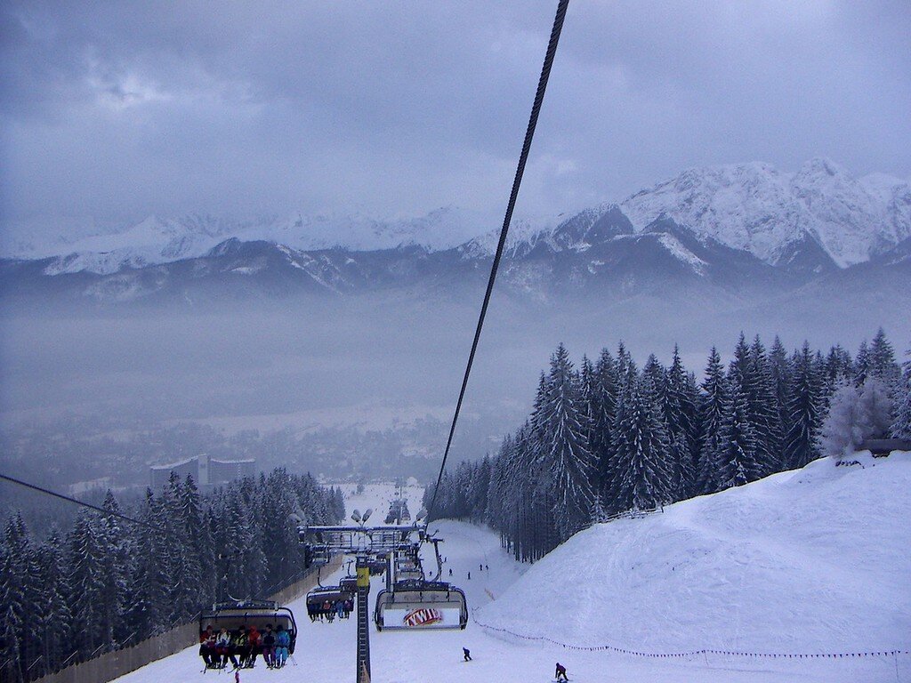 Горнолыжный курорт в татрах