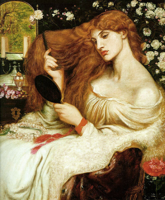 «Леди Лилит» Данте Габриэля Россетти, (1866–1873)
