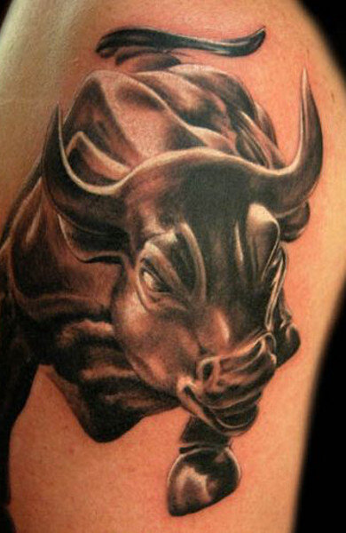 Тюремная татуировка бык
