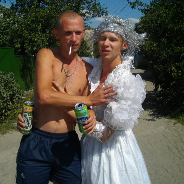 Ржачные картинки со свадьбы в деревне (51 фото)