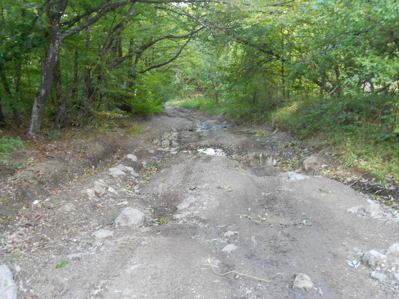 Типичная дорога на Джур-Джур