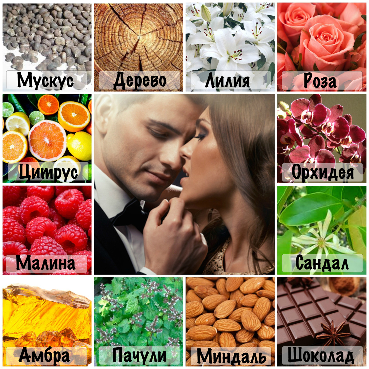 Парфюмерные ноты, привлекающие мужчин