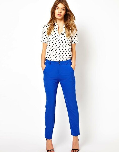 Примерка брюк разной длины