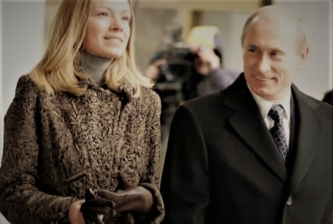 Владимир Владимирович со своей дочерью.