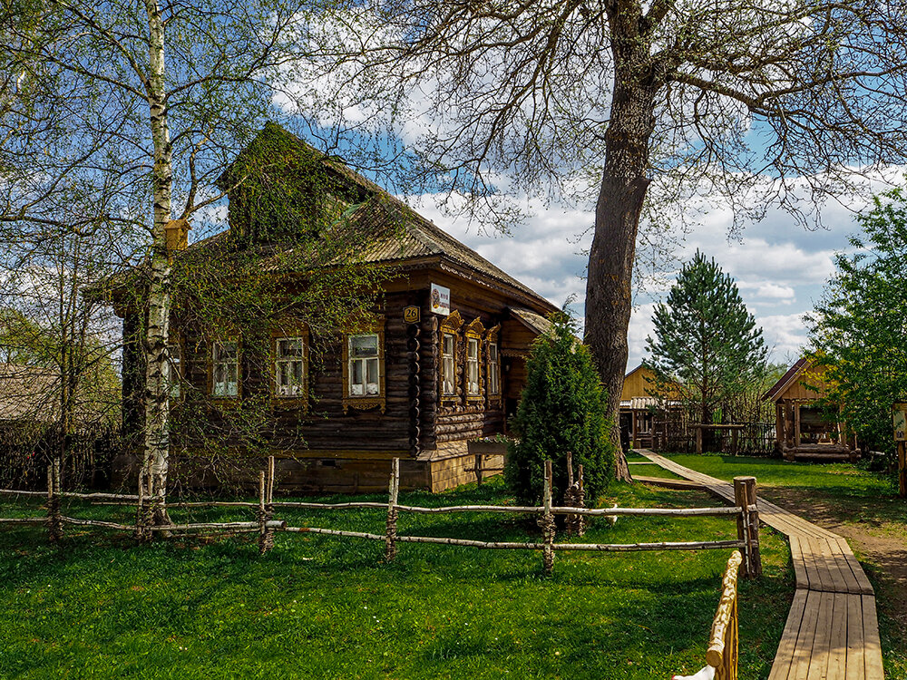 Крестьянская изба 1910 года постройки.