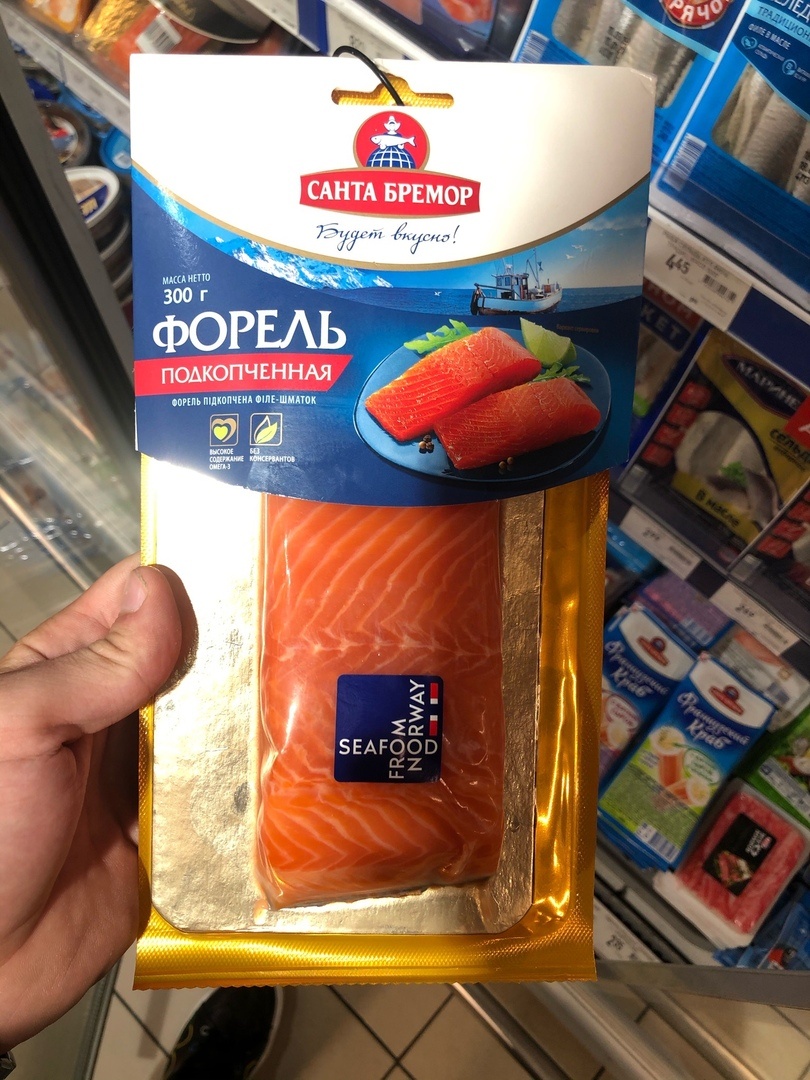 фото красной рыбы, содержащей в себе Омега-3