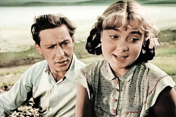 Олег Ефремов и Нина Дорошина. “Первый эшелон” 1955 г.