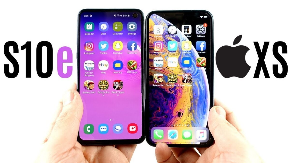 Какой смартфон купить вместо iPhone. Сравниваю Apple iPhone XS и Samsung  Galaxy S10e | Яблокофф | Дзен