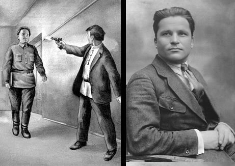 На самом деле выстрел был произведен со спины. Киров умер мгновенно.