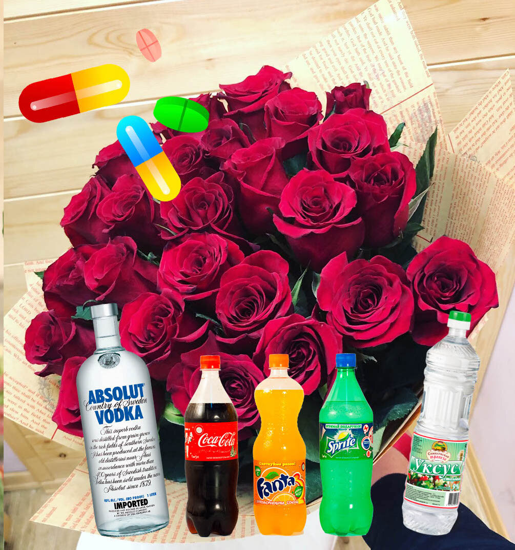 Что добавить в воду, чтобы розы простояли дольше?