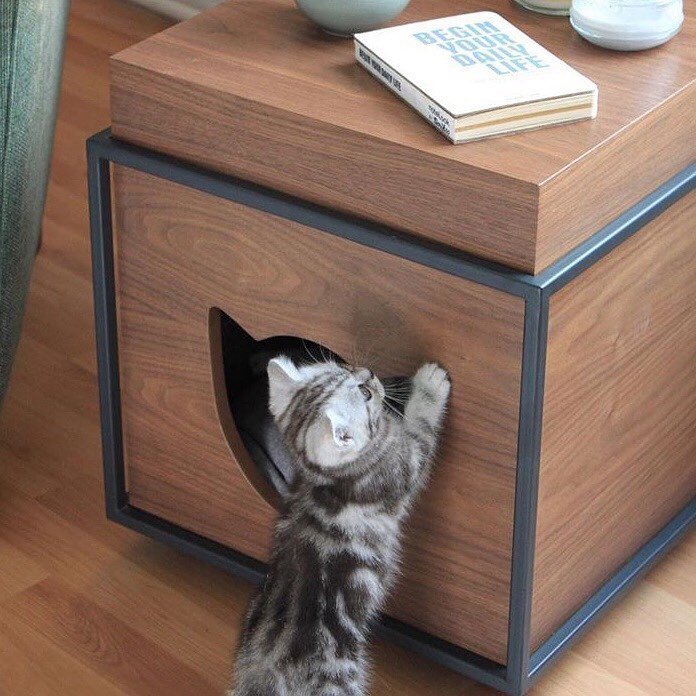 чудесный домик для кошки