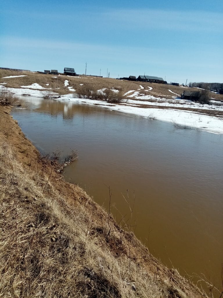 Река Иньва. 6.04.2020