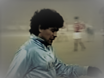 Диего на матче со "Спартаком".