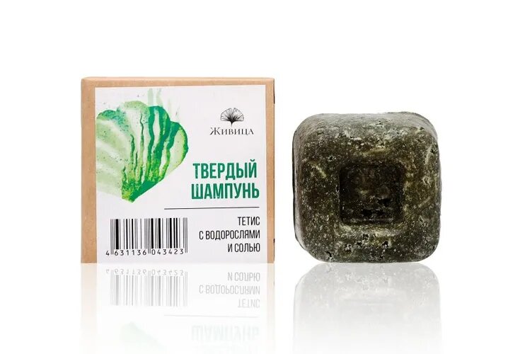 Твердый шампунь «Живица» от торговой марки Тетис. Фото - https://мыложивица.рф