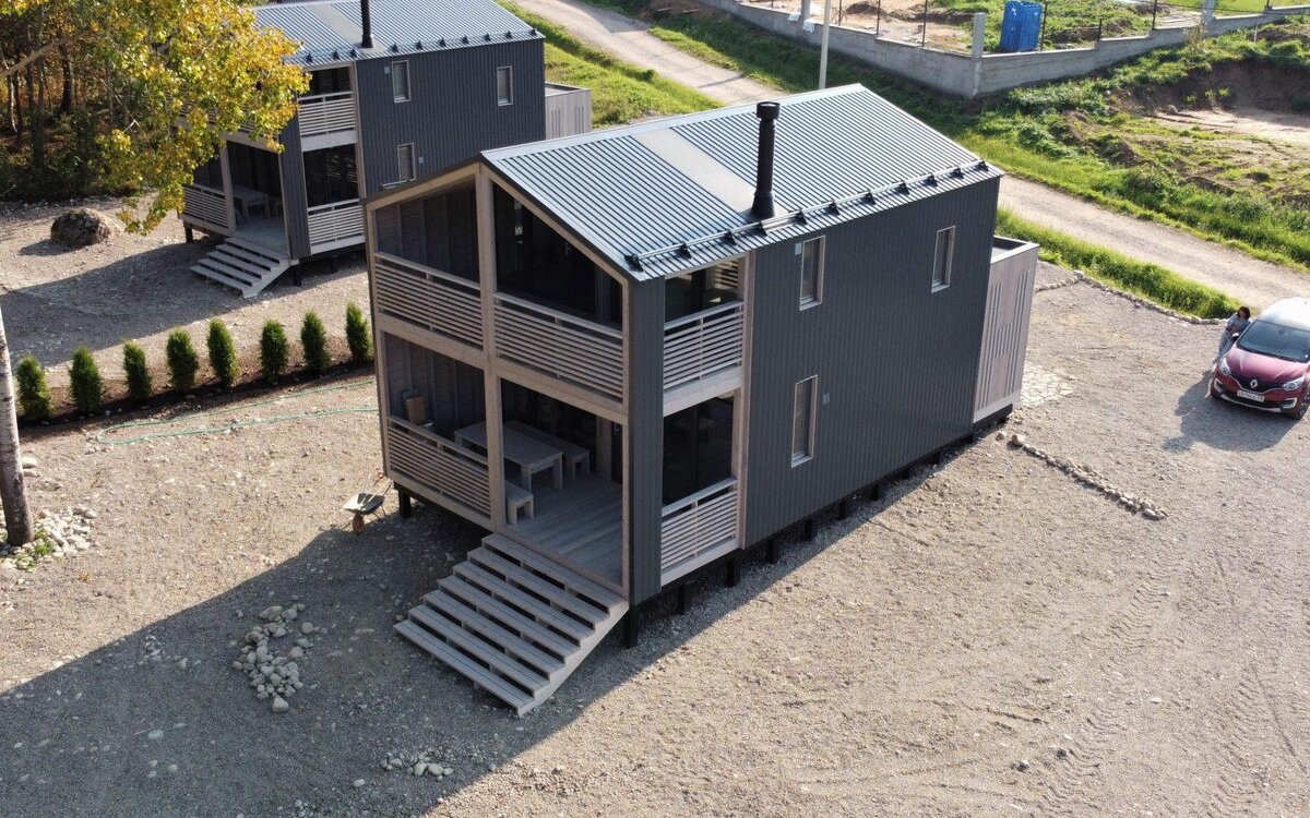 Хауз отзывы. Модульный дом HOLTSOVHOUSE 2.65. Хольцов Хаус. Holtsov House