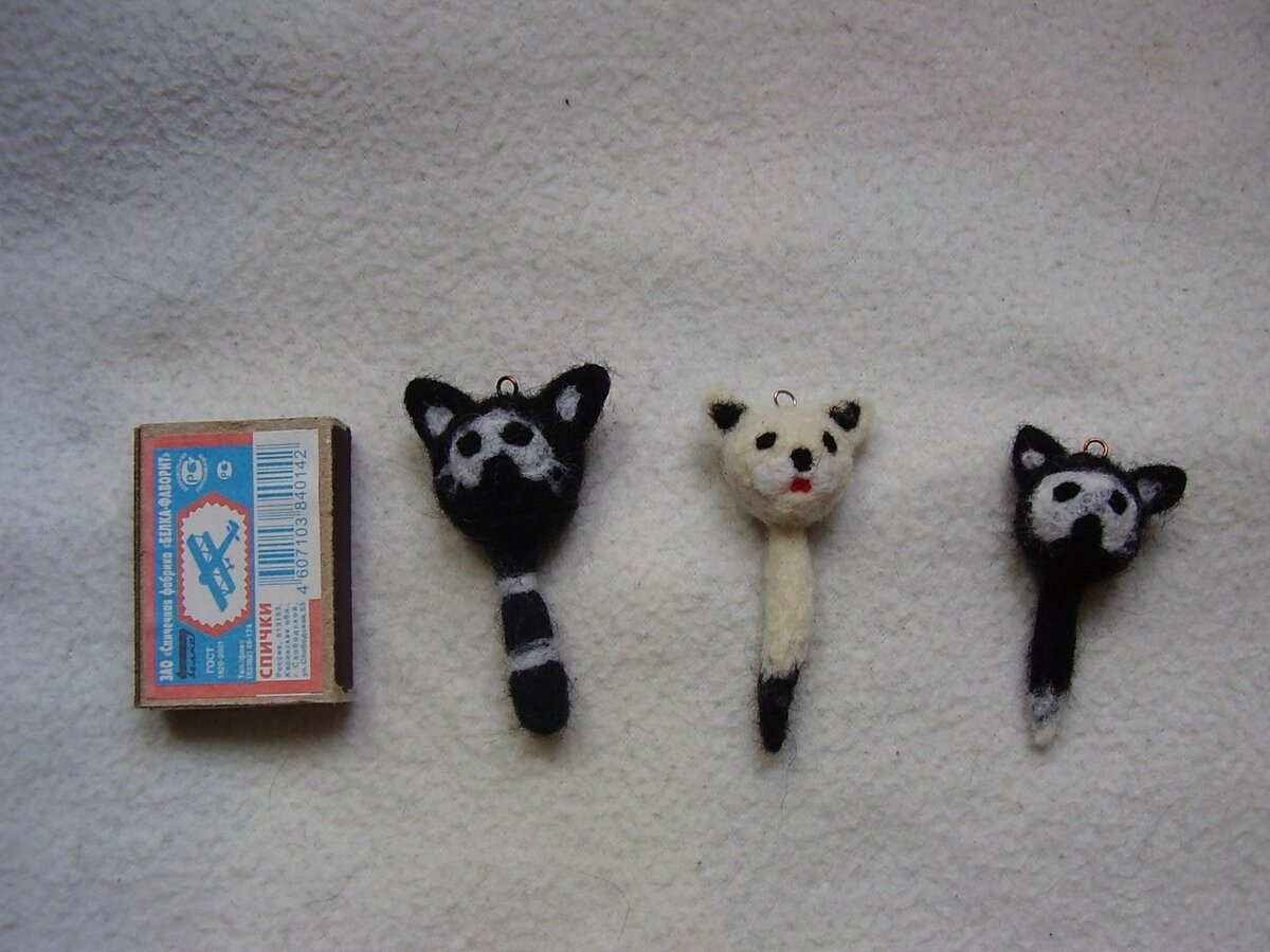 Подвески - котики