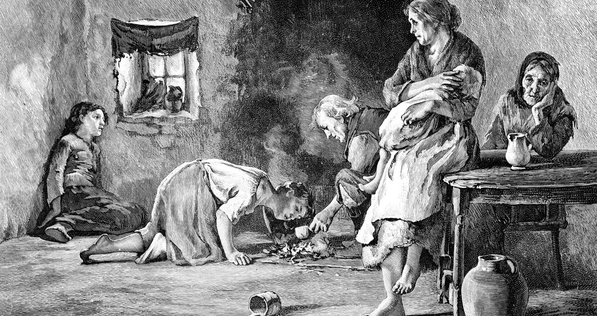 Гравюра XIX века 