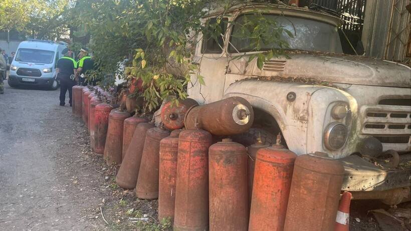   Взрыв газовых баллонов в Западном Дегунине произошел во время разгрузки © Telegram-канал Прокуратуры Москвы