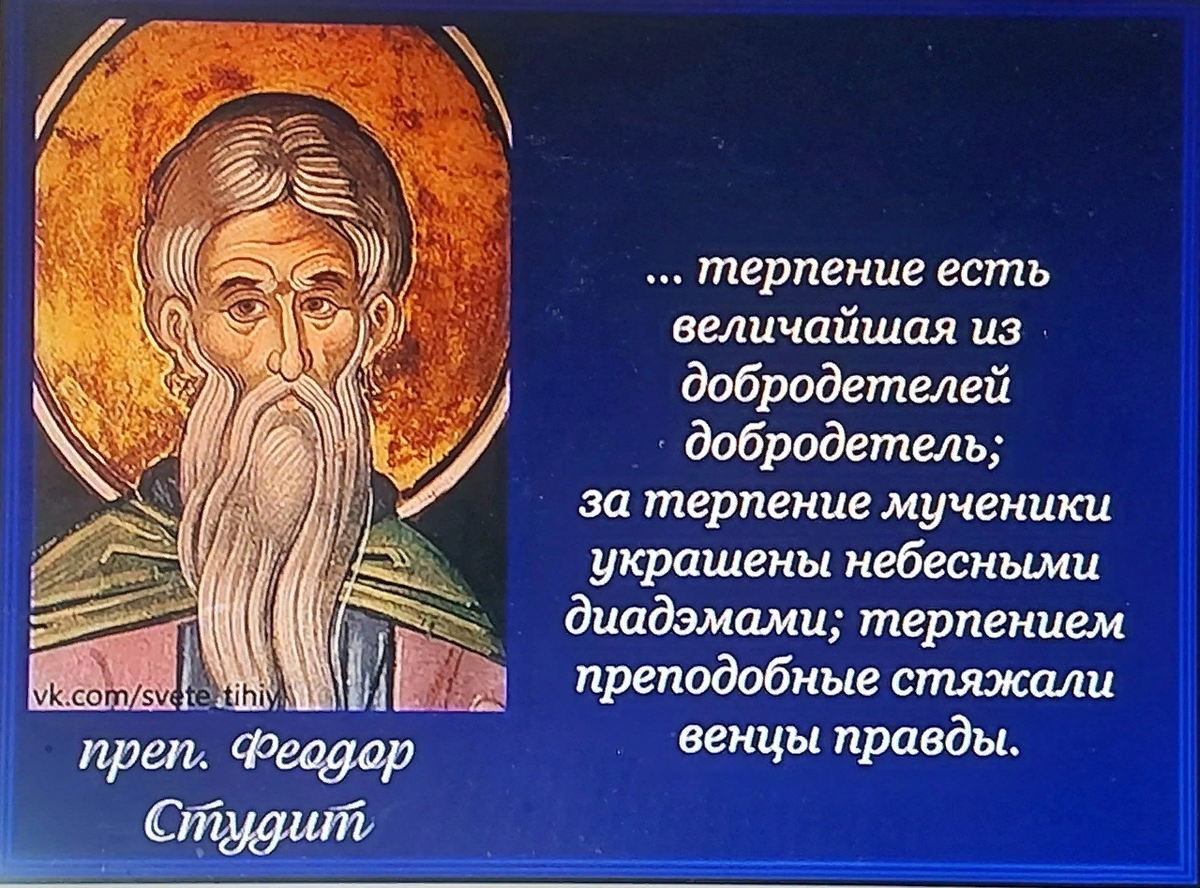 изречения святых отцов православной церкви. святые о терпении. высказывания святого отца тихона задонского. святые о терпении. преподобный ефрем сирин изречение.