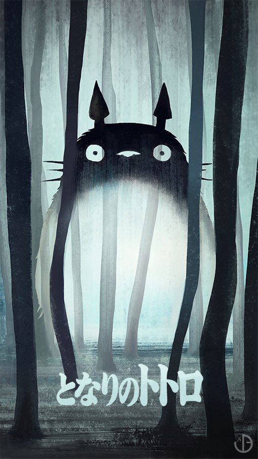 Итак, этот пост посвящен самым необычным образам Тоторо и обычному Тоторо в интересном исполнении.

Тоторо авторства Vincent belbari - AKA: Youcoucou

